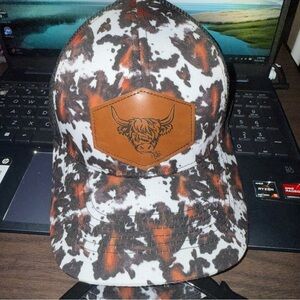 Brown and Black Trucker Cap